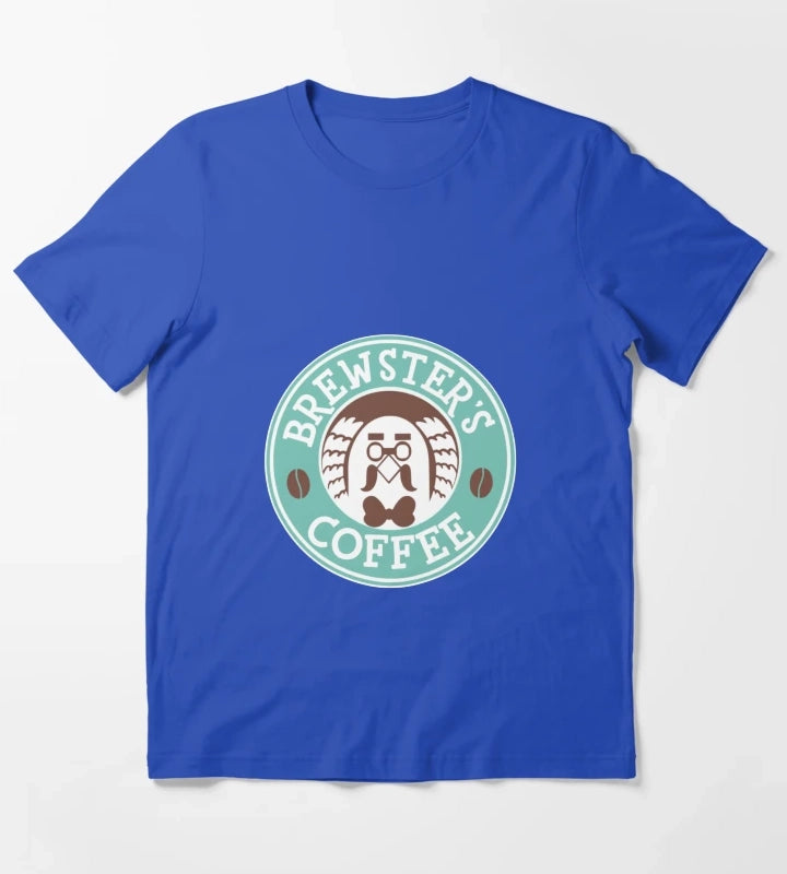 Brewsters Coffee T-Shirt Blue