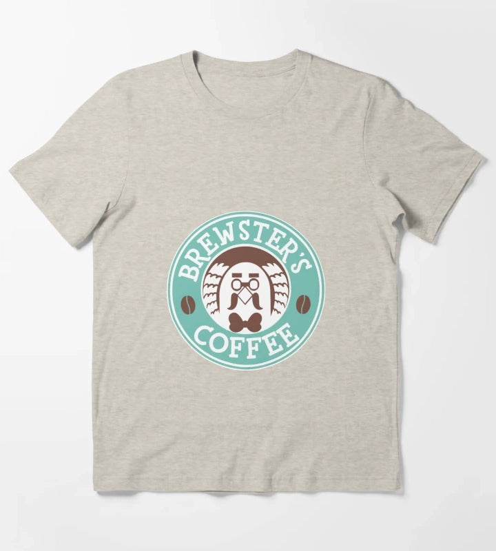 Brewsters Coffee T-Shirt Cream