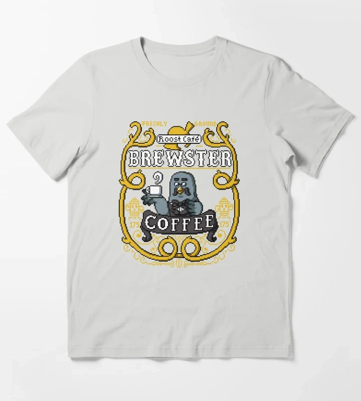 Brewsters Cup of Cooffee T-Shirt Light Grey