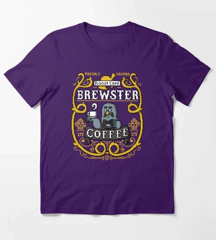 Brewsters Cup of Cooffee T-Shirt Purple