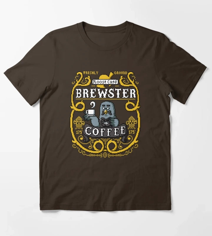 Brewsters Cup of Cooffee T-Shirt Brown