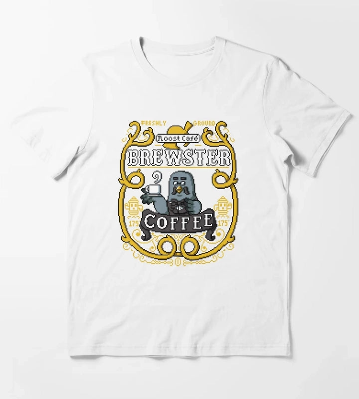 Brewsters Cup of Cooffee T-Shirt White