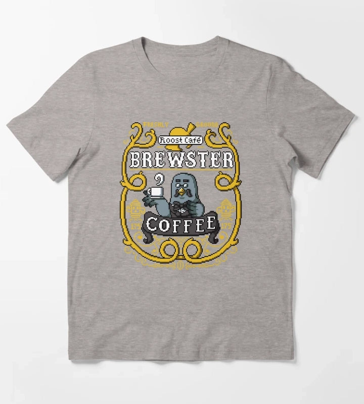 Brewsters Cup of Cooffee T-Shirt Heather Grey