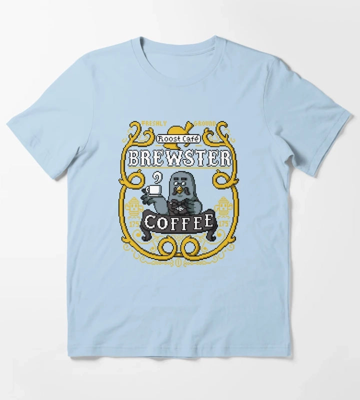 Brewsters Cup of Cooffee T-Shirt Sky Blue
