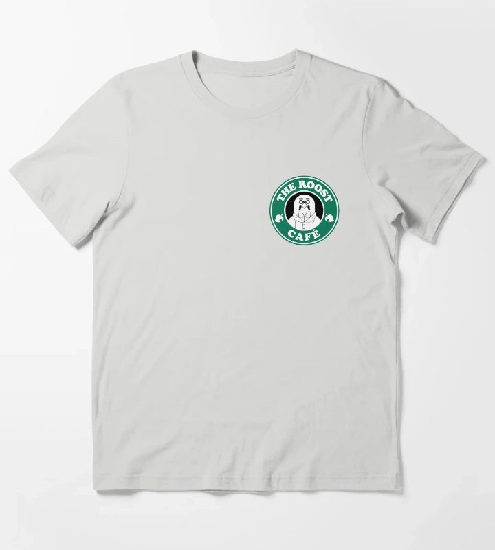 Brewsters The Roost Caf T-Shirt Light Grey