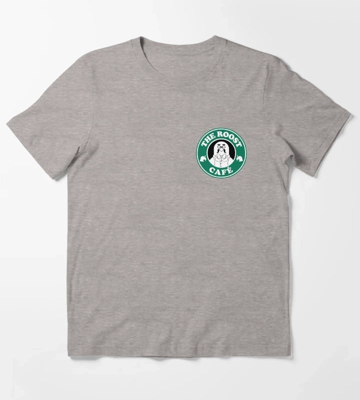 Brewsters The Roost Caf T-Shirt Heather Grey