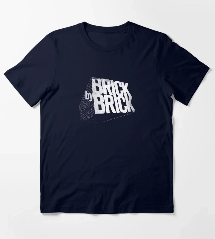 Brick by Brick T-Shirt Navy