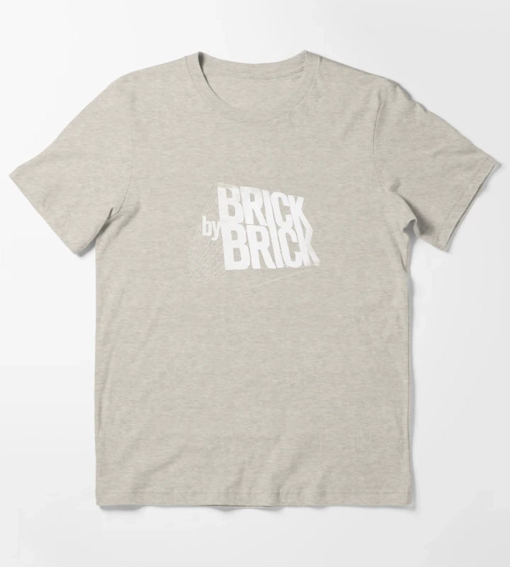 Brick by Brick T-Shirt Cream
