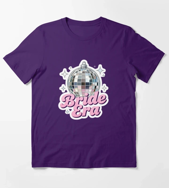 Bride Era disco ball T-Shirt Purple