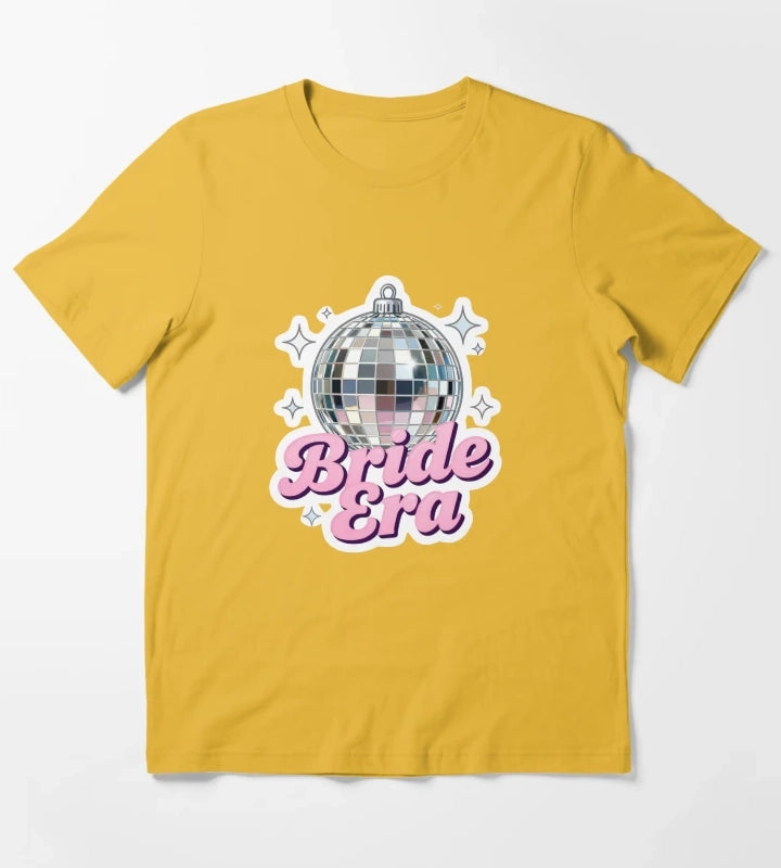Bride Era disco ball T-Shirt Yellow