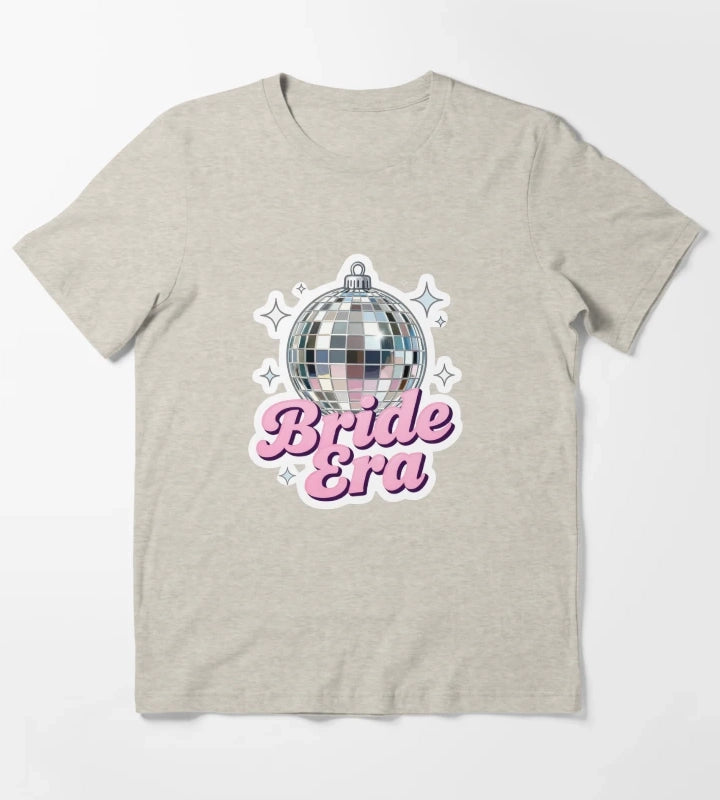 Bride Era disco ball T-Shirt Cream