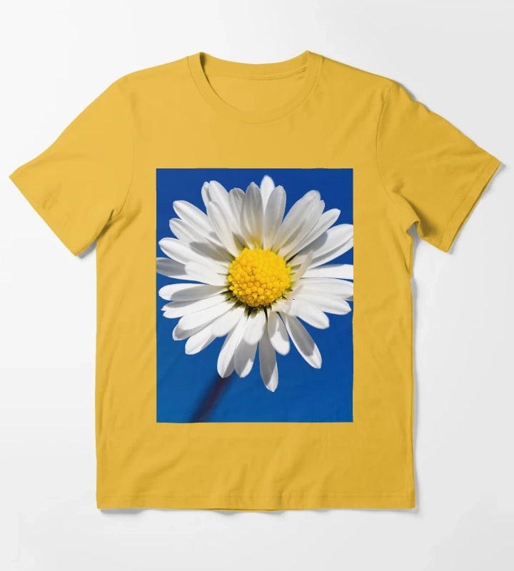 Bright Daisy Bloom by heidiannemorris T-Shirt Yellow