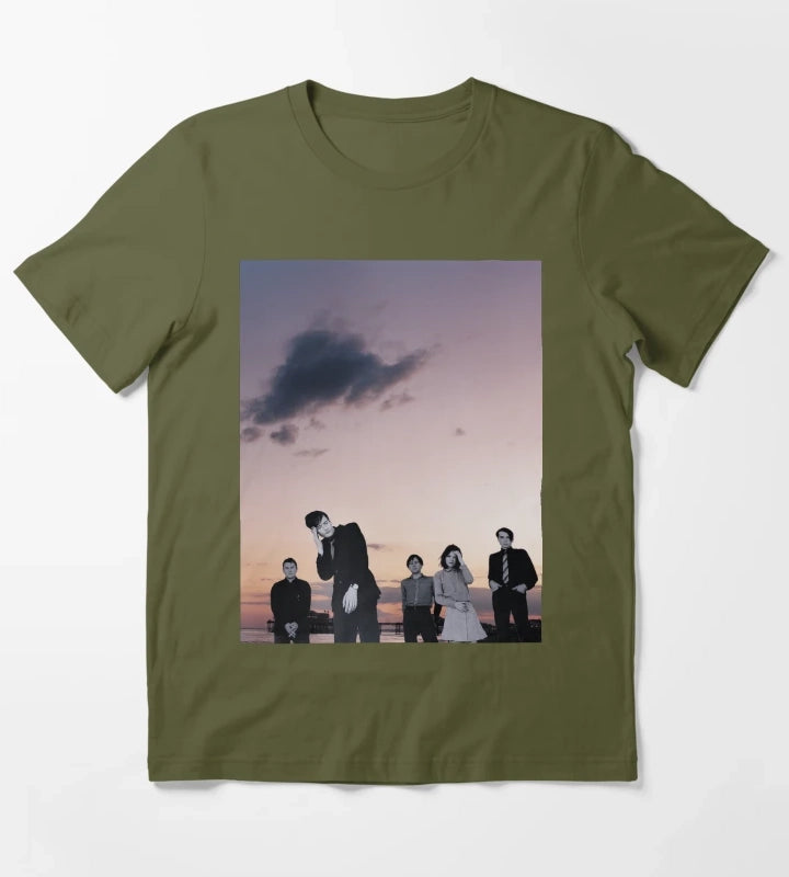 Brit rock T-Shirt Olive Green