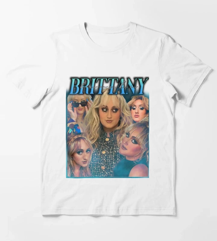 Brittany Broski etsy tshirt style T-Shirt White