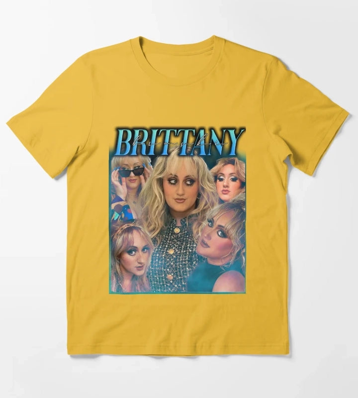 Brittany Broski etsy tshirt style T-Shirt Yellow