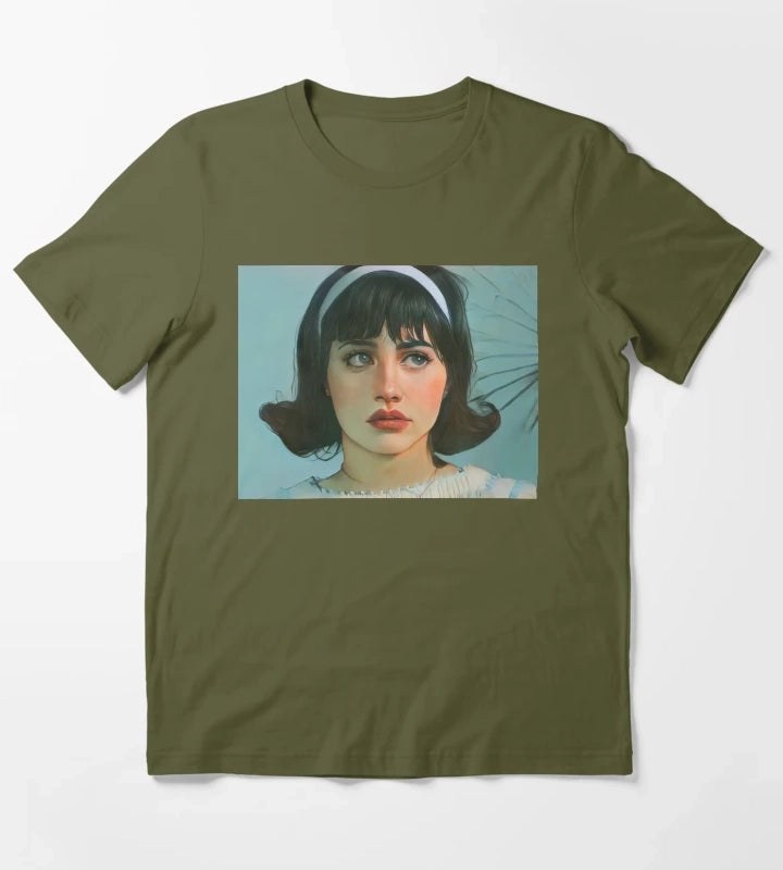 Brittany Murphy as Daisy Girl Interrupted T-Shirt Olive Green