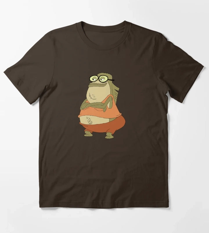 Bubble Bass T-Shirt Brown