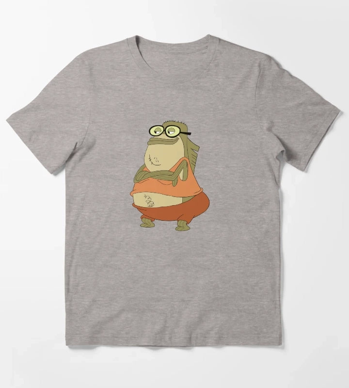 Bubble Bass T-Shirt Heather Grey