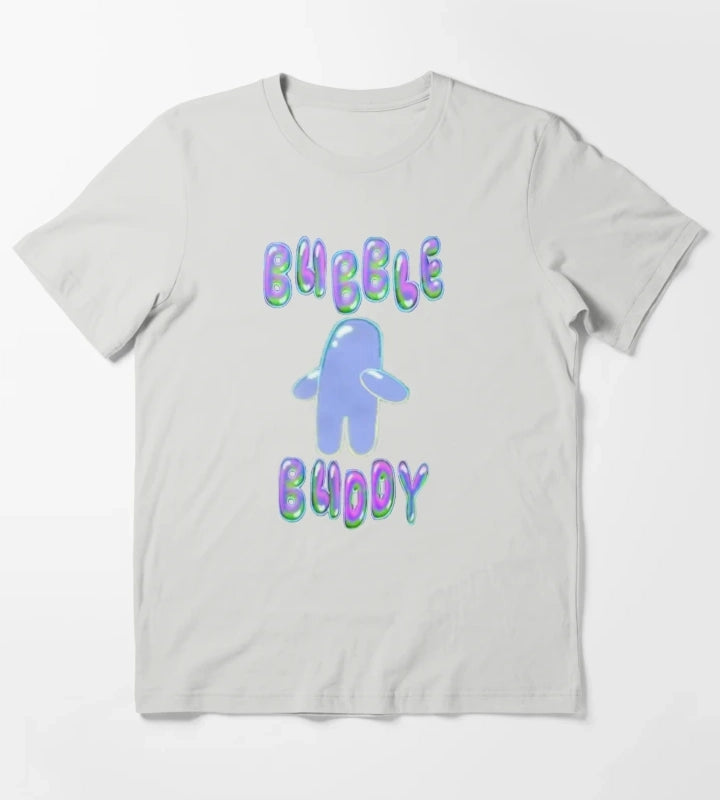 Bubble Buddy T-Shirt Light Grey