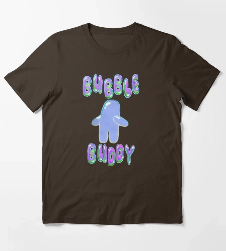 Bubble Buddy T-Shirt Brown