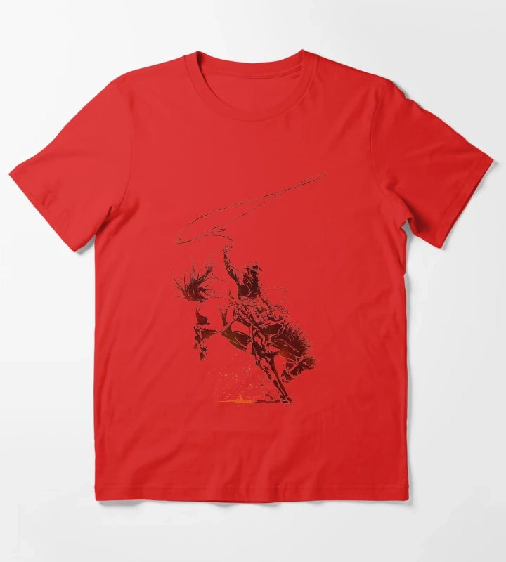 Bucking Bronco 2 T-Shirt Red