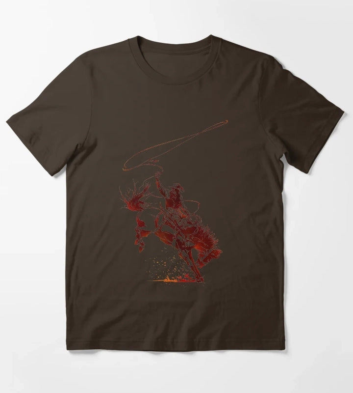 Bucking Bronco 2 T-Shirt Brown