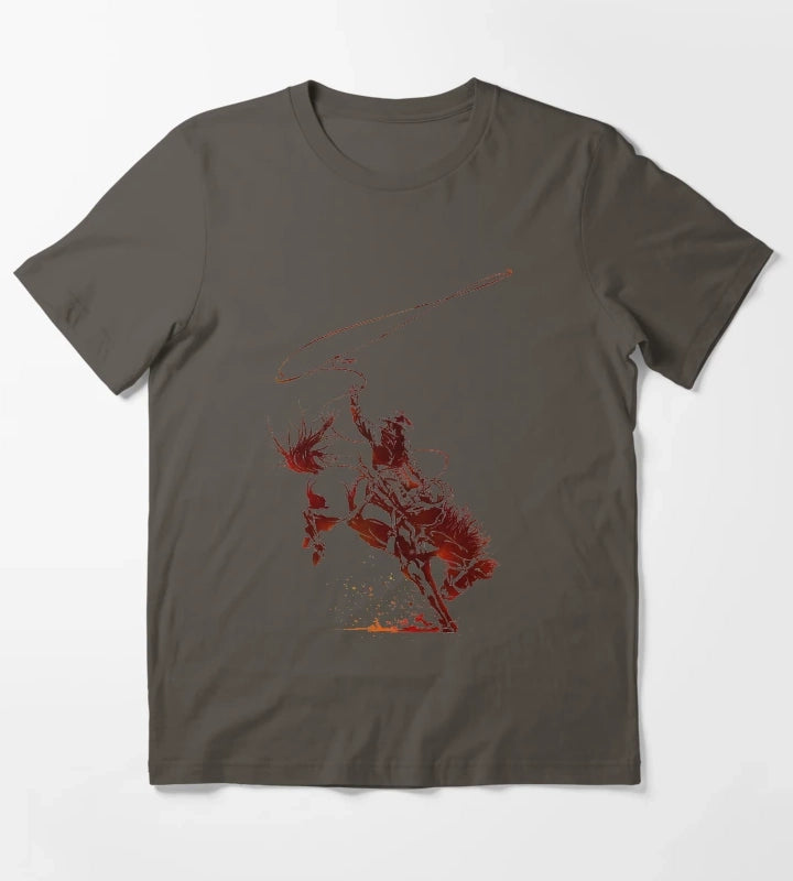 Bucking Bronco 2 T-Shirt Dark Grey