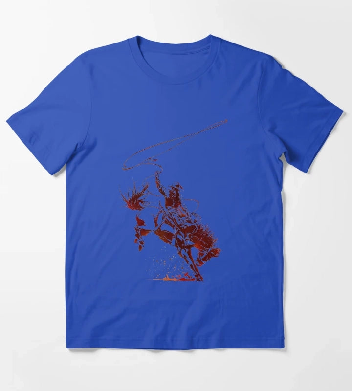 Bucking Bronco 2 T-Shirt Blue