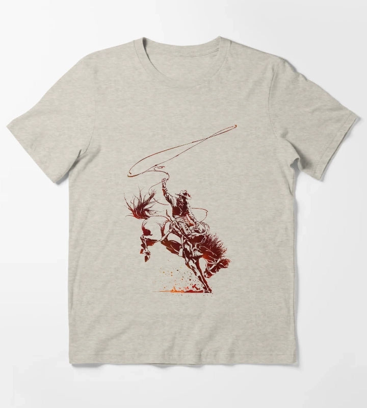 Bucking Bronco 2 T-Shirt Cream