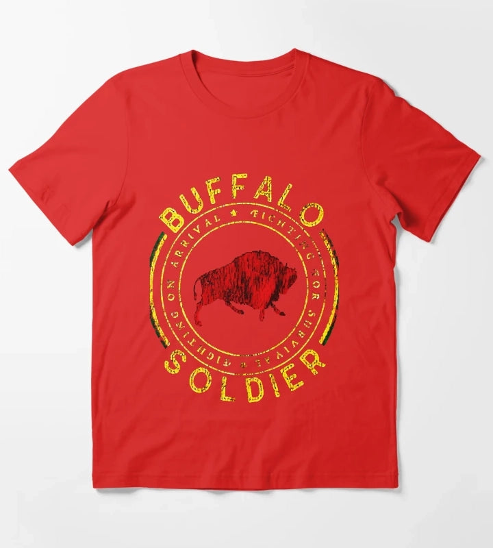 Buffalo Soldier T-Shirt Red