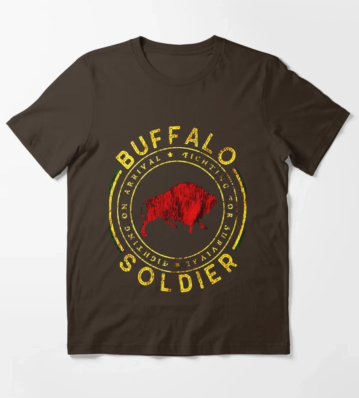 Buffalo Soldier T-Shirt Brown