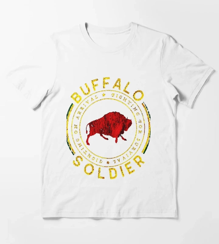 Buffalo Soldier T-Shirt White