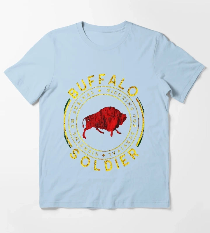 Buffalo Soldier T-Shirt Sky Blue