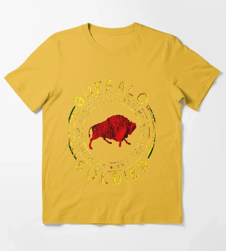Buffalo Soldier T-Shirt Yellow