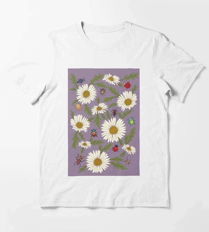 Bugs and Daisies T-Shirt White