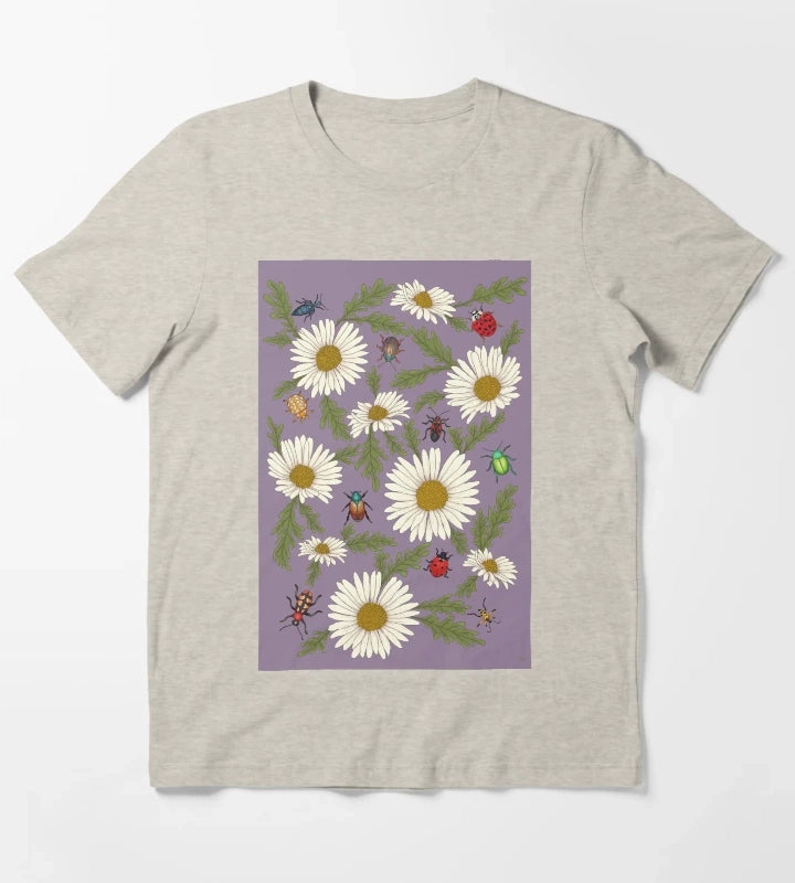 Bugs and Daisies T-Shirt Cream