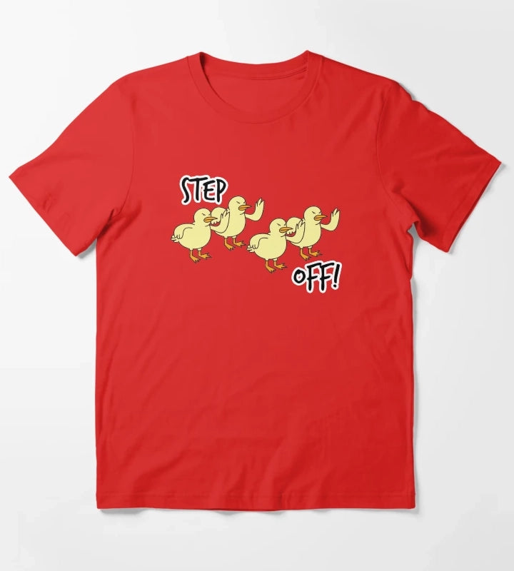 Bunch of Ducks Regular Show T-Shirt Red