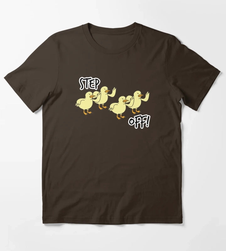 Bunch of Ducks Regular Show T-Shirt Brown