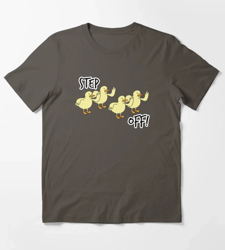 Bunch of Ducks Regular Show T-Shirt Dark Grey