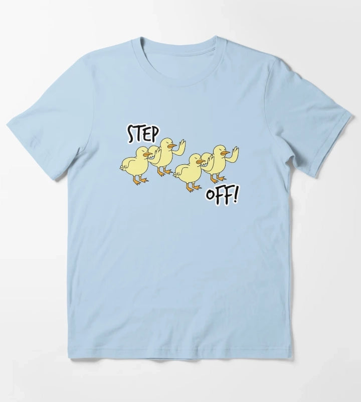 Bunch of Ducks Regular Show T-Shirt Sky Blue