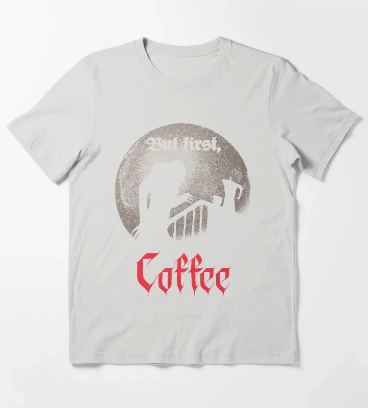 But first coffee T-Shirt Light Grey