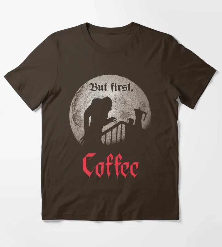 But first coffee T-Shirt Brown