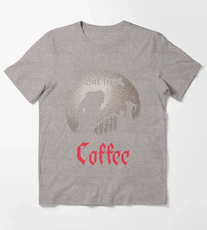 But first coffee T-Shirt Heather Grey