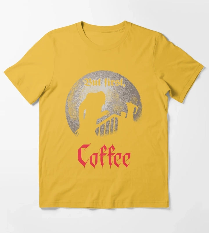 But first coffee T-Shirt Yellow