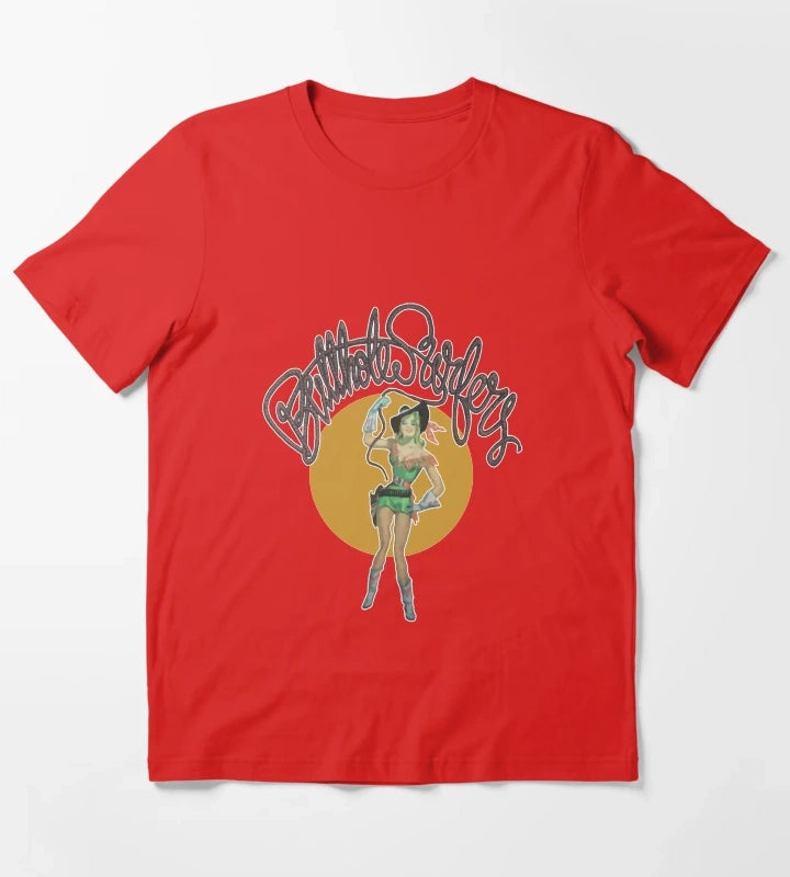 Butthole Surfers Cowgirl T-Shirt Red