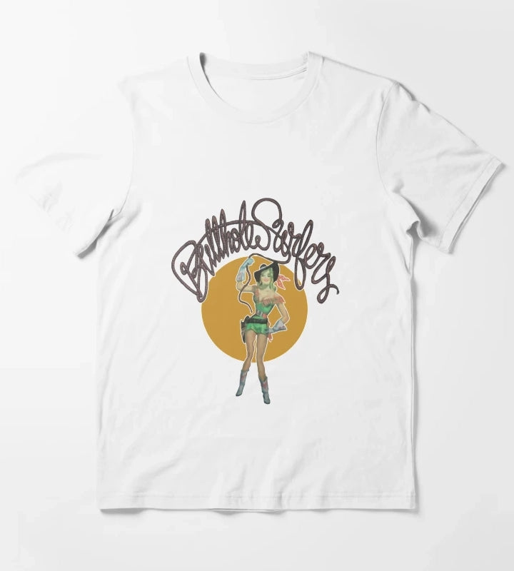Butthole Surfers Cowgirl T-Shirt White