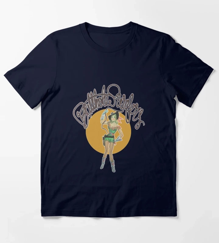 Butthole Surfers Cowgirl T-Shirt Navy