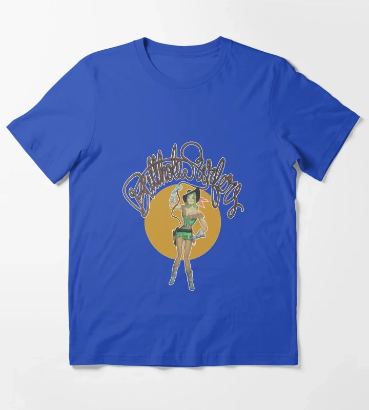 Butthole Surfers Cowgirl T-Shirt Blue