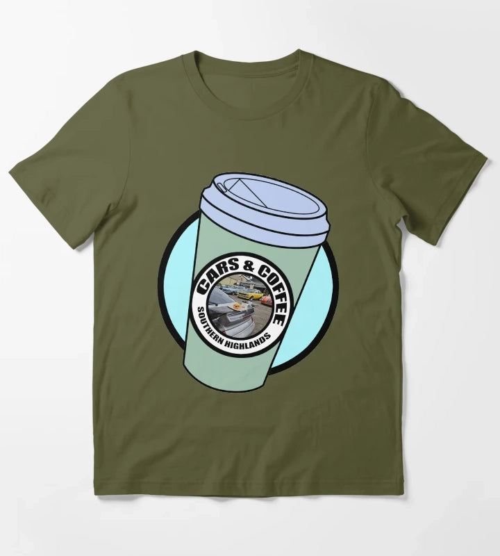 CARS COFFEE SOUTHERN HIGHLANDS T-Shirt Olive Green