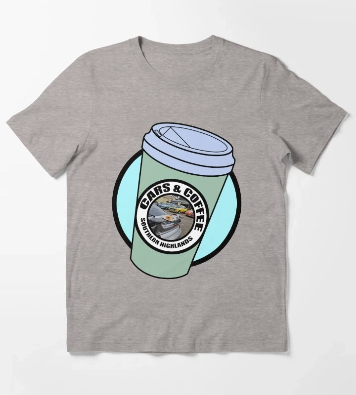 CARS COFFEE SOUTHERN HIGHLANDS T-Shirt Heather Grey
